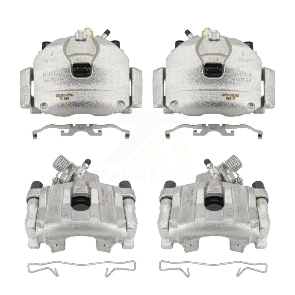 Brake Caliper Front Rear Kit For 2013-2018 Ford Focus With 320mm Diameter Rotor