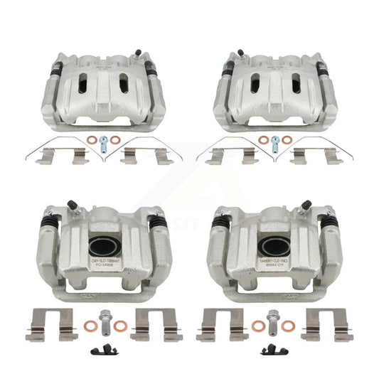 Disc Brake Caliper Left Right Side Front Rear Kit For 2011-2017 Honda Odyssey