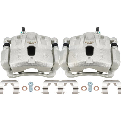 Brake Caliper Left Right (Driver Passenger) Front Kit For Hyundai Elantra Coupe