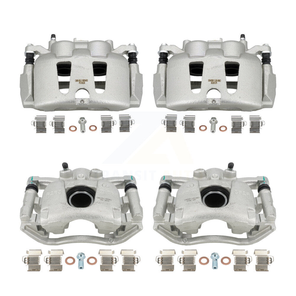 Brake Caliper Front Rear Kit For 2018-2022 Jeep Wrangler With Heavy Duty Brakes