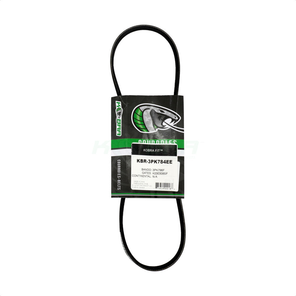 Serpentine Belt Water Pump KBR-3PK784EE For Hyundai Sonata Kia Optima