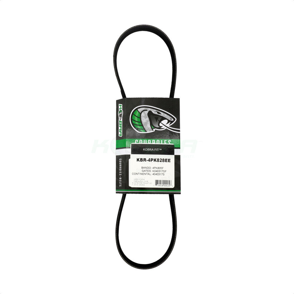 Serpentine Belt Air Conditioning KBR-4PK828EE For Subaru Impreza Forester WRX
