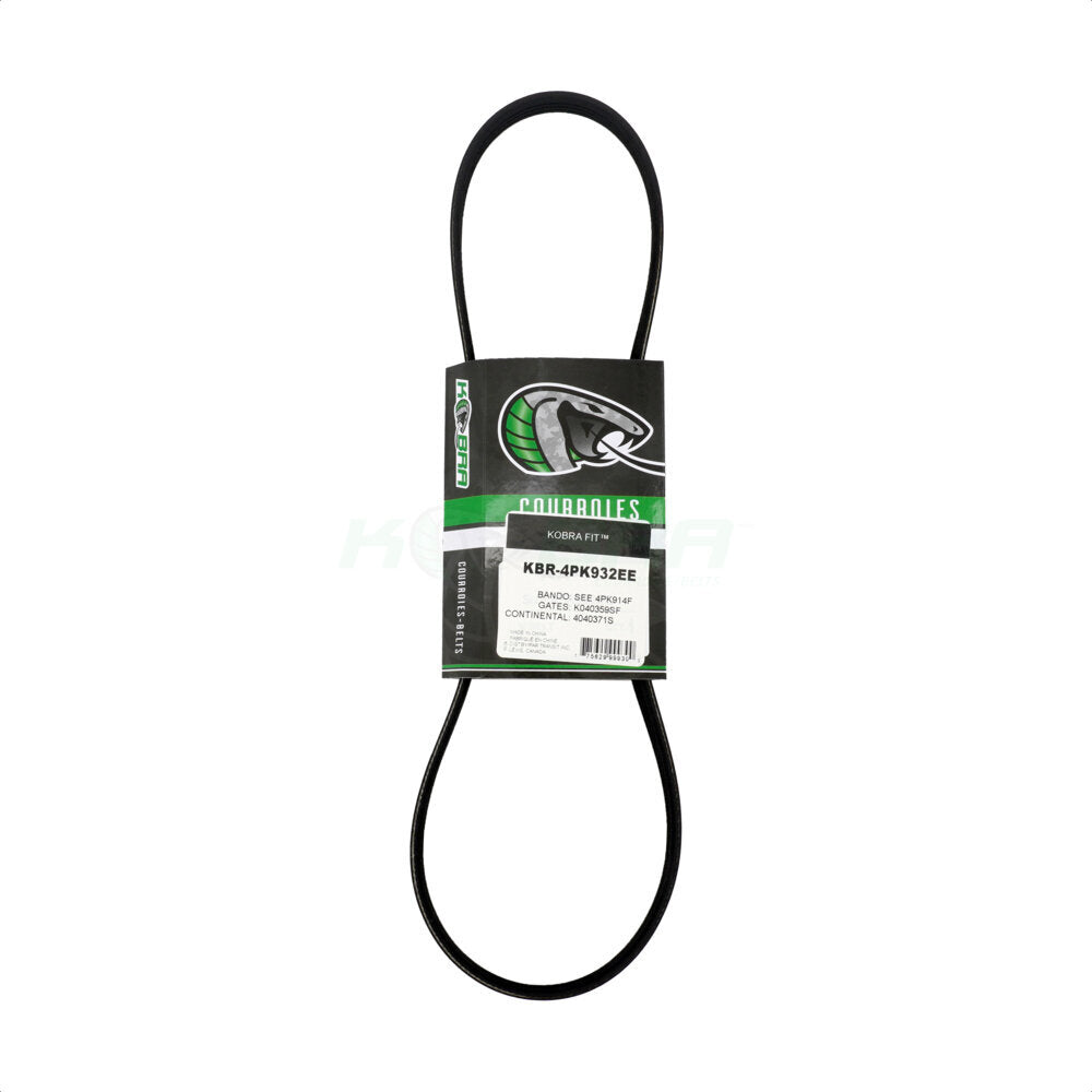 Serpentine Belt KBR-4PK932EE For Ford F-150 Explorer Mitsubishi Outlander Taurus