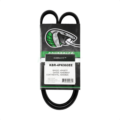 Serpentine Belt Air Conditioning KBR-4PK960EE For 2009-2015 Cadillac CTS 6.2L