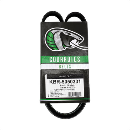 Serpentine Belt Main Drive KBR-5050331 For 2013 Chevrolet Spark 33" Length