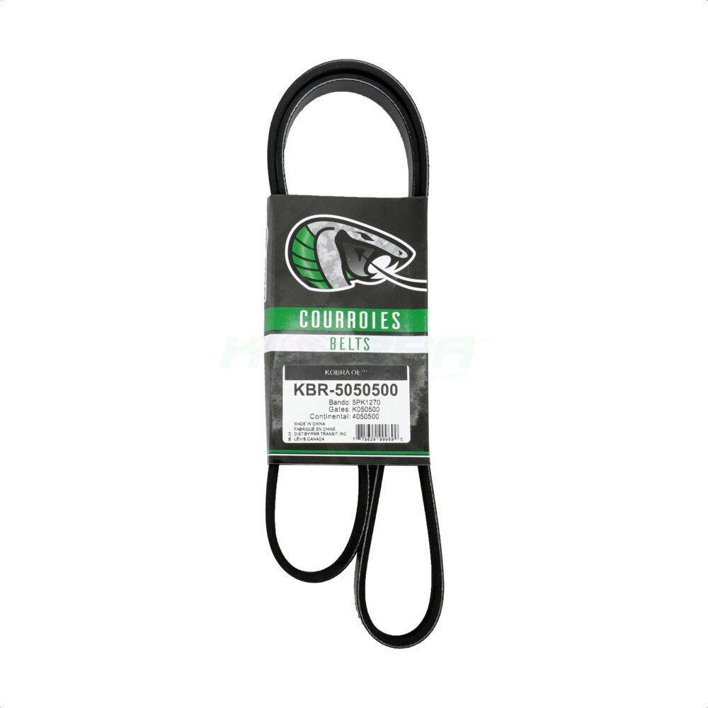 Serpentine Belt KBR-5050500 For Chrysler Pacifica Fiat 500 Dodge Dart 124 Spider