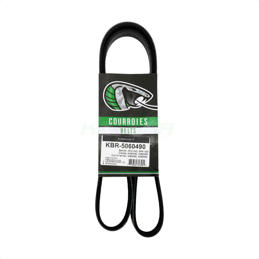 Serpentine Belt KBR-5060490 For Toyota Highlander Venza Sienna Kia Rio Hyundai