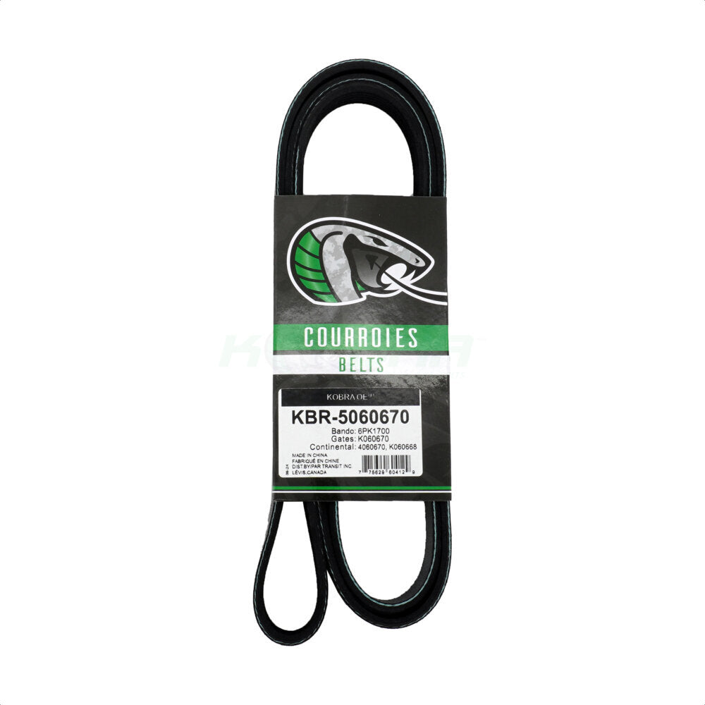 Serpentine Belt KBR-5060670 For Volkswagen Jetta Mercedes-Benz Hyundai Kia C300