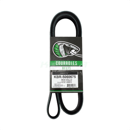 Serpentine Belt KBR-5060675 For Ford BMW Mini Mustang Cooper X1 X3 Countryman X2