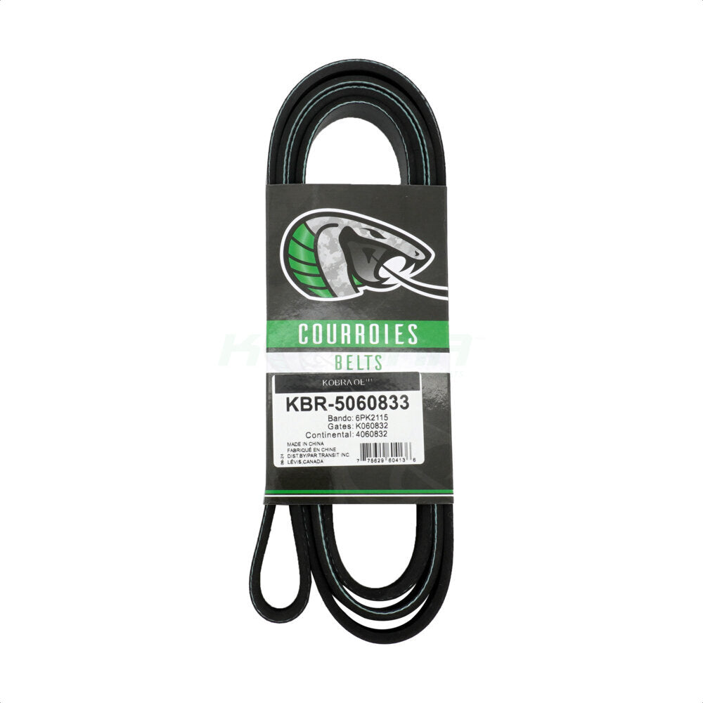 Serpentine Belt KBR-5060833 For Honda HR-V Ford F-150 Porsche 911 Boxster Camaro
