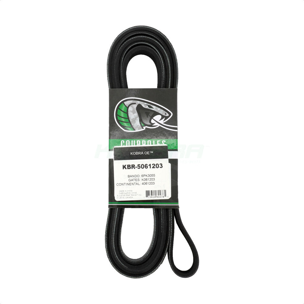 Serpentine Belt KBR-5061203 For Chevrolet GMC K1500 C1500 K2500 K3500 C2500