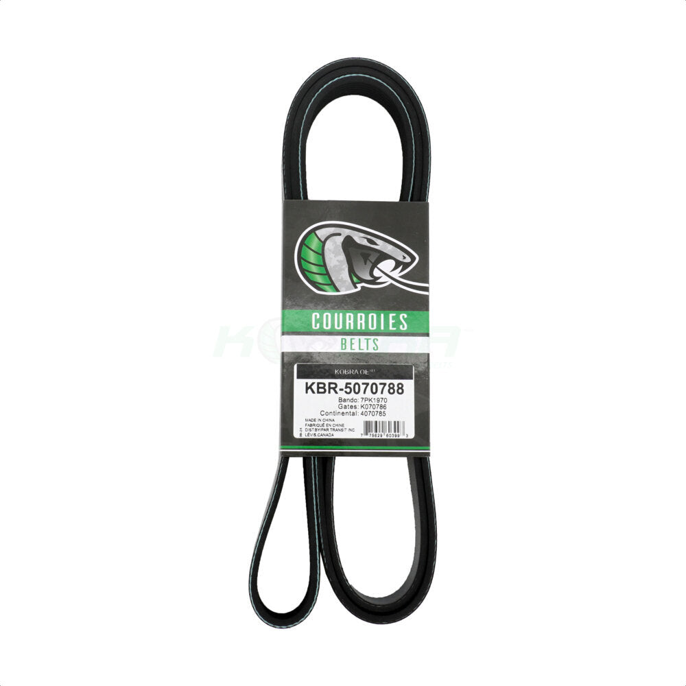 Serpentine Belt KBR-5070788 For Mercedes-Benz ML350 GMC Isuzu Chevrolet HXR HTR