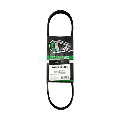 Serpentine Belt KBR-5PK690EE For Mazda 3 Ford Fiesta 5