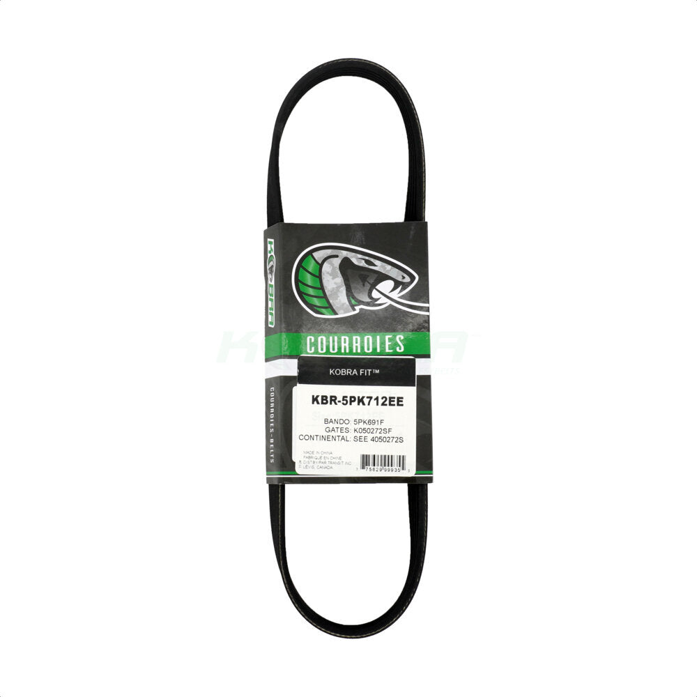 Serpentine Belt Air Conditioning KBR-5PK712EE For Mazda 3 Sport