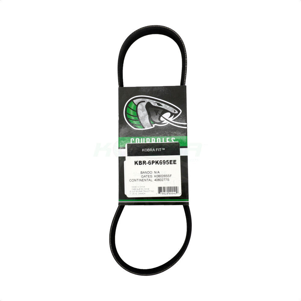 Serpentine Belt KBR-6PK695EE For Mercedes-Benz Sprinter 2500 3500 Dodge 4500