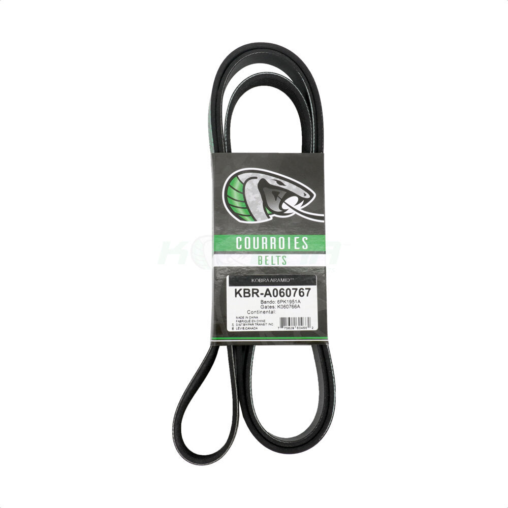 Serpentine Belt Main Drive KBR-A060767 For INFINITI Q50 Q60 Nissan Z