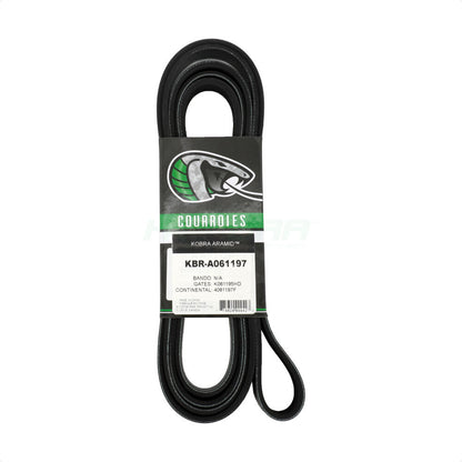 Serpentine Belt Main Drive KBR-A061197 For GMC Sierra 2500 HD Chevrolet 3500