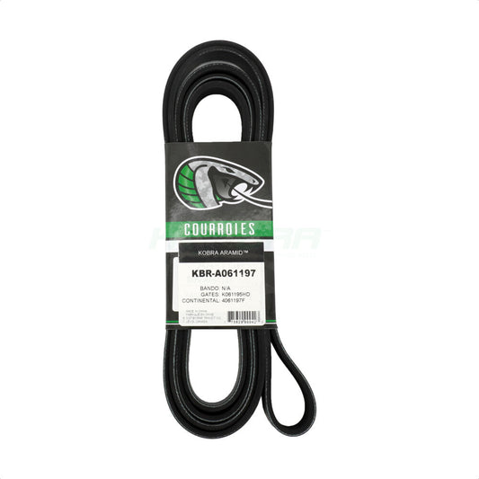 Serpentine Belt Main Drive KBR-A061197 For GMC Sierra 2500 HD Chevrolet 3500