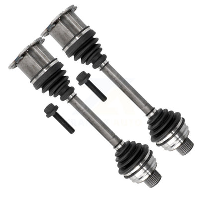 CV Axle Drive Shaft Complete Assembly Front Kit For Audi A4 Quattro A5