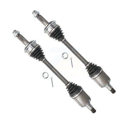 CV Axle Drive Shaft Complete Assembly Front Kit For Toyota Tundra Sequoia 4WD