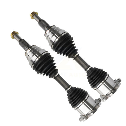 CV Axle Drive Shaft Front Kit For GMC Chevrolet Sierra 2500 HD Silverado 3500