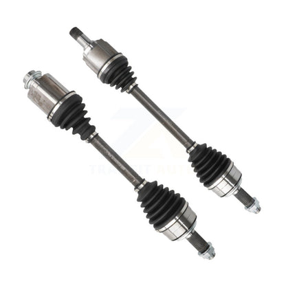 CV Axle Shaft Front Kit For 08-12 Honda Accord 3.5L with Automatic transmission