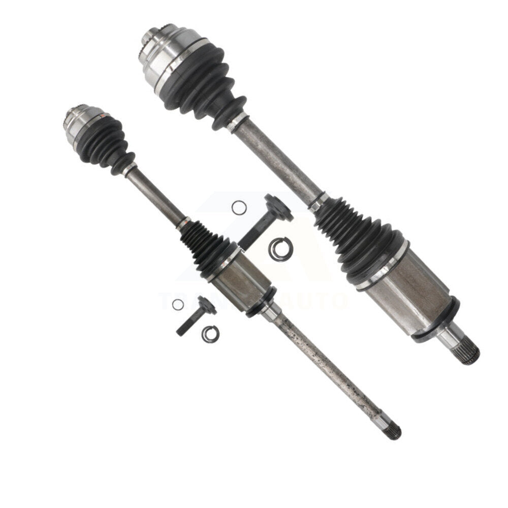 CV Axle Drive Shaft Front Kit For BMW 535i xDrive 528i 640i Gran Turismo