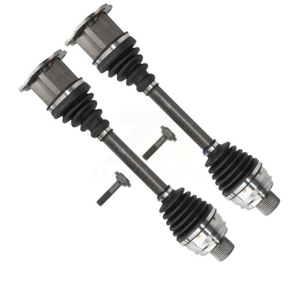 CV Axle Drive Shaft Front Kit For Audi Q5 A6 Quattro A7 SQ5 A8 S6 RS7 S8