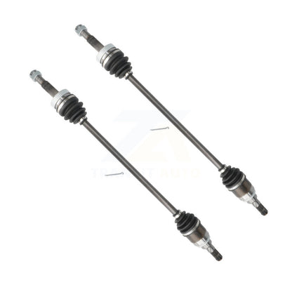 CV Axle Drive Shaft Complete Assembly Rear Kit For Nissan Rogue Select AWD