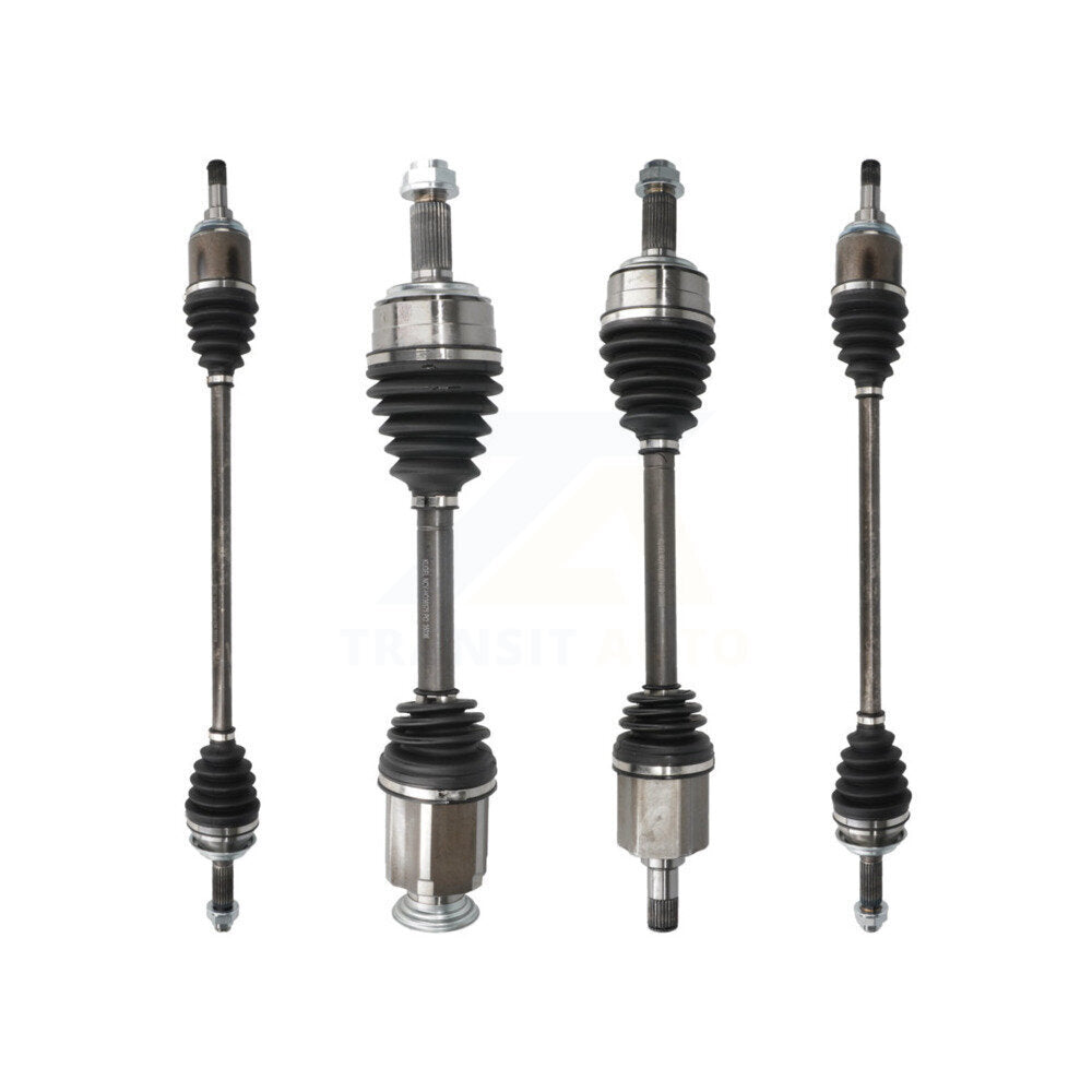 CV Axle Drive Shaft Assembly Front Rear Kit For 2013-2014 Honda CR-V AWD