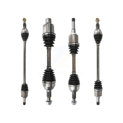 CV Axle Drive Shaft Assembly Front Rear Kit For Chevrolet Equinox GMC Terrain