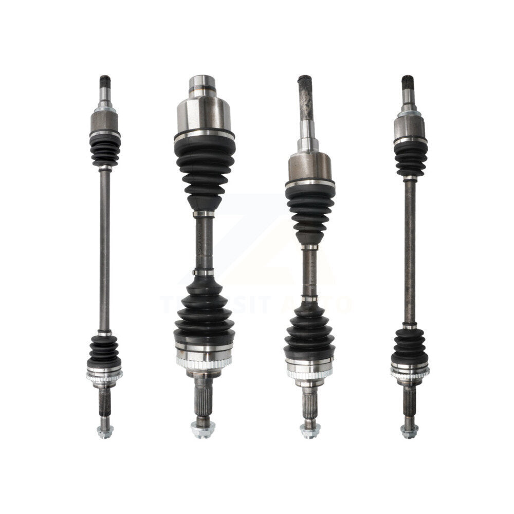 CV Axle Drive Shaft Assembly Front Rear Kit For 2008 Ford Escape Mazda Tribute