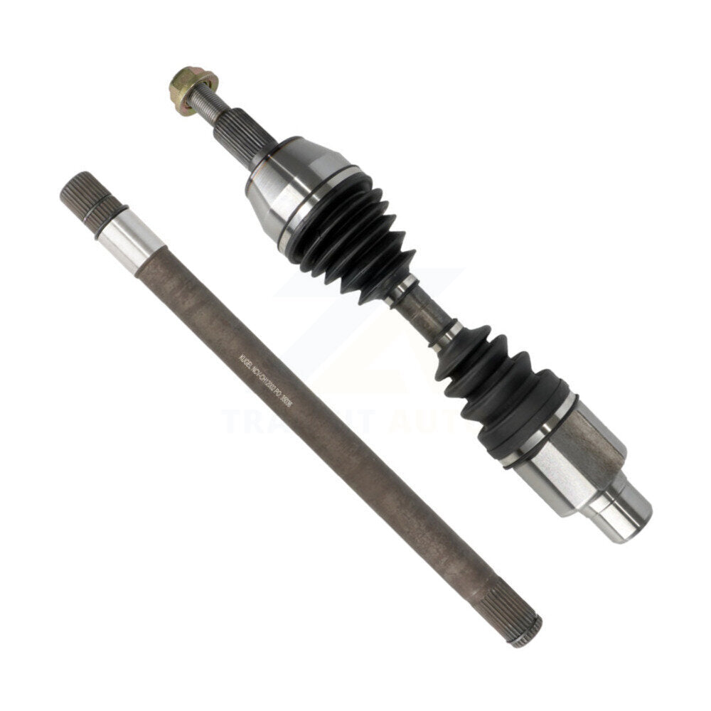 CV Axle Shaft & Intermediate Front Right Kit For Ram Dakota Mitsubishi 4WD
