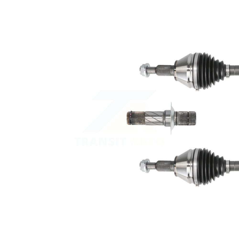 CV Axle Drive Shaft & Intermediate Front Kit For 2012-2017 Ram 1500 4WD