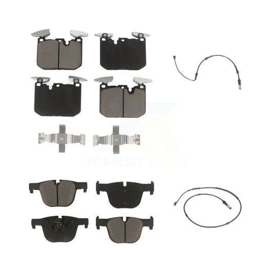 Ceramic Brake Pads Wear Sensor Front Rear Kit For BMW 340i xDrive 435i 440i Gran