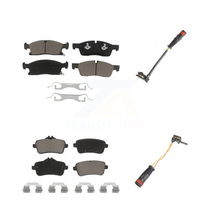 Ceramic Disc Brake Pad Wear Sensor Front Rear Kit For Mercedes-Benz ML350 GLE350
