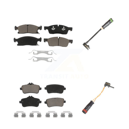 Ceramic Disc Brake Pad Wear Sensor Front Rear Kit For Mercedes-Benz GLE400 GL350