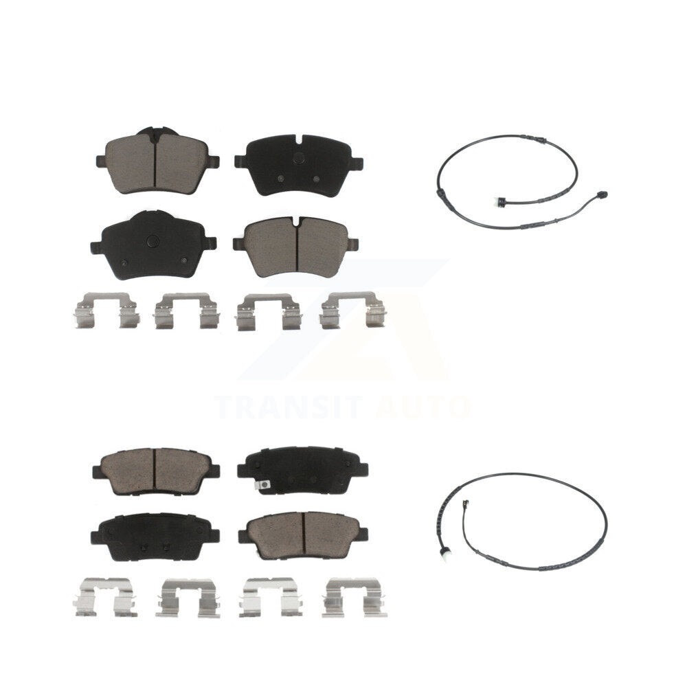 Ceramic Brake Pads Wear Sensor Front Rear Kit For Mini Cooper Countryman Paceman