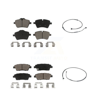 Ceramic Brake Pads Wear Sensor Front Rear Kit For Mini Cooper Countryman Paceman