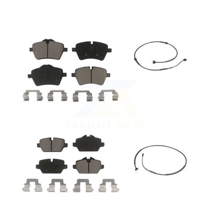 Ceramic Brake Pads Wear Sensor Front Rear Kit For Mini Cooper Countryman Paceman