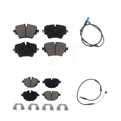 Ceramic Disc Brake Pads And Wear Sensors Front Rear Kit For BMW X4