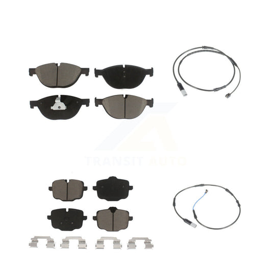 Ceramic Brake Pad Wear Sensor Front Rear Kit For BMW 650i xDrive Gran Coupe 550i