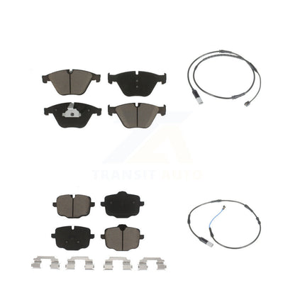 Ceramic Brake Pad Wear Sensor Front Rear Kit For BMW 535i 640i Gran Coupe xDrive