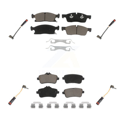Ceramic Disc Brake Pad Wear Sensor Front Rear Kit For Mercedes-Benz ML350 GLE350