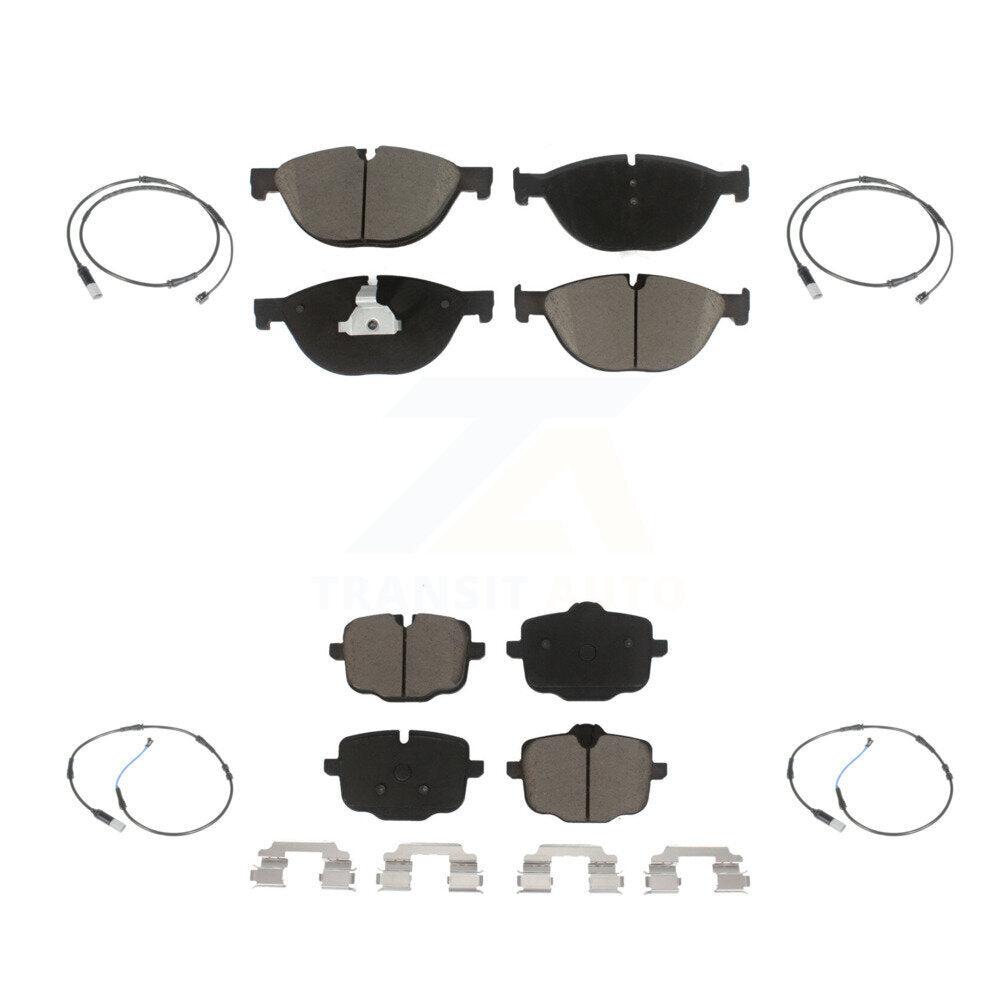 Ceramic Brake Pad Wear Sensor Front Rear Kit For BMW 650i xDrive Gran Coupe 550i