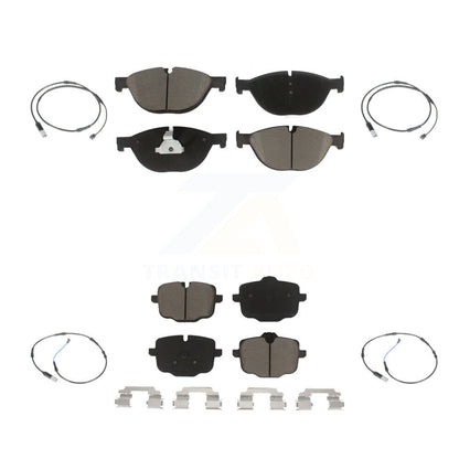 Ceramic Brake Pad Wear Sensor Front Rear Kit For BMW 650i xDrive Gran Coupe 550i