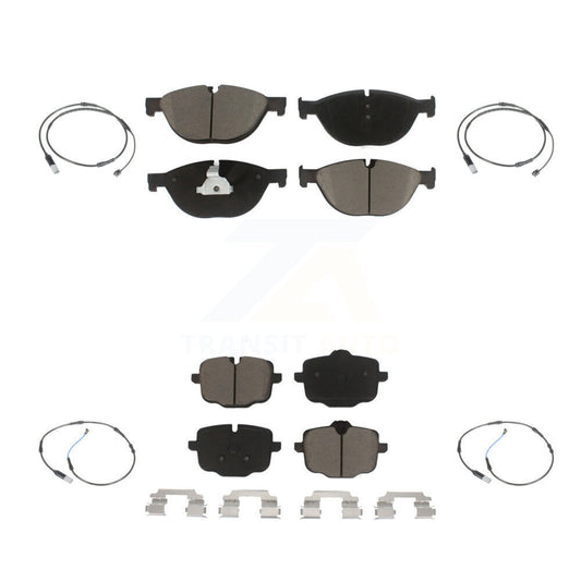 Ceramic Brake Pad Wear Sensor Front Rear Kit For BMW 650i xDrive Gran Coupe 550i