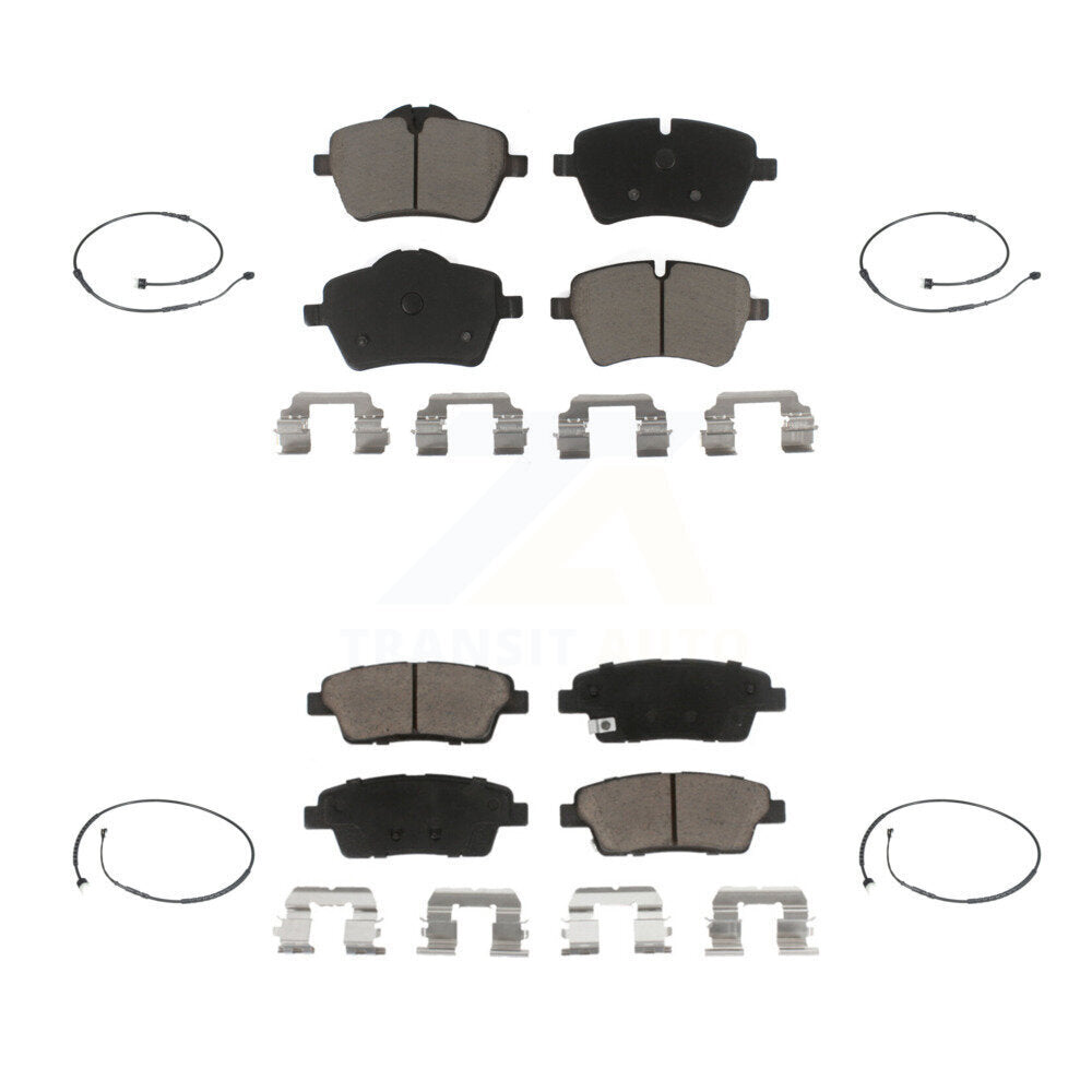 Ceramic Brake Pads Wear Sensor Front Rear Kit For Mini Cooper Countryman Paceman