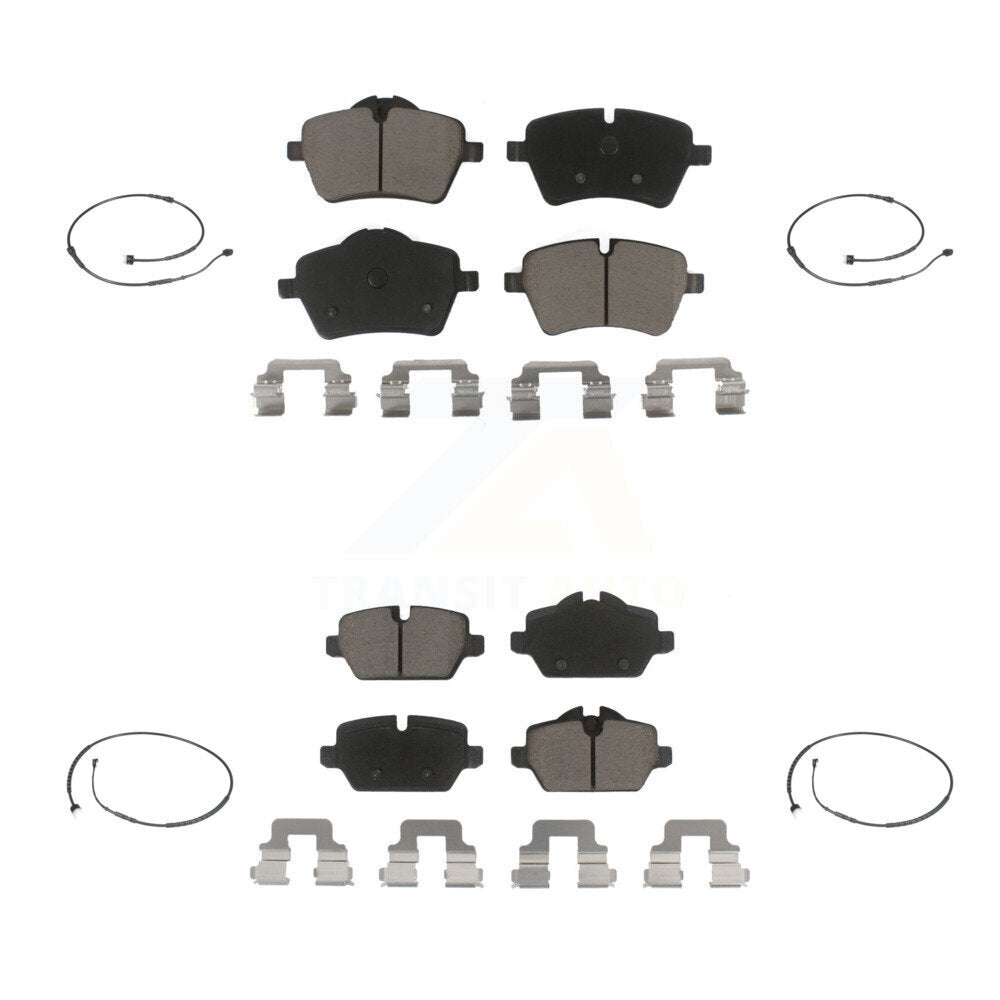 Ceramic Brake Pads Wear Sensor Front Rear Kit For Mini Cooper Countryman Paceman