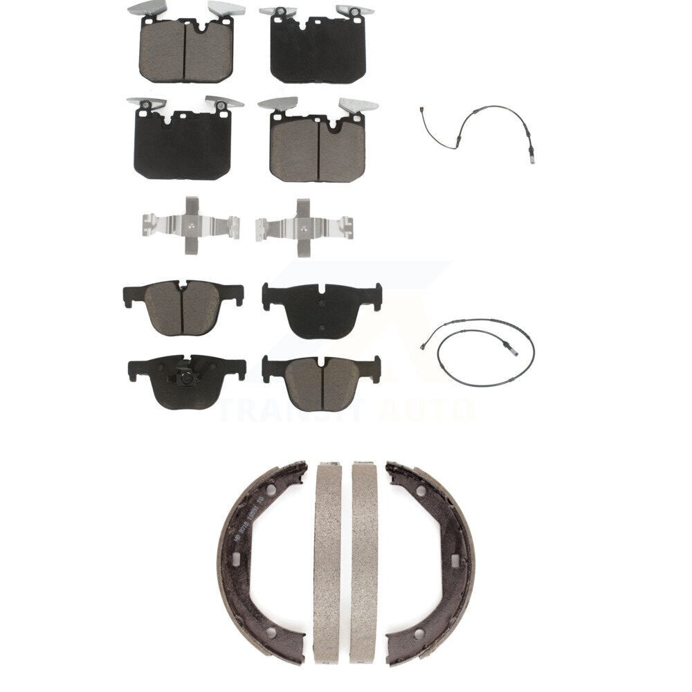 Ceramic Brake Pad Wear Sensor Front Rear Kit (5Pc) For BMW 340i xDrive 435i 440i